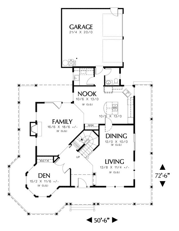 House Plans with Turret Exterior design features | Plans Design